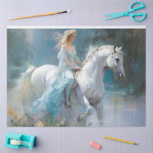 Eine schöne Fahrt Seidenpapier (Basteln)