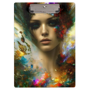 Eine schöne Fantasiefrau Klemmbrett