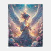 Eine schöne Fee Fleecedecke (Vorderseite)