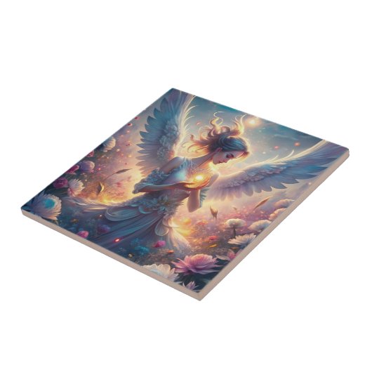 Eine schöne Fee Fliese (Seite)