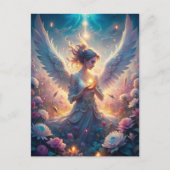 Eine schöne Fee Postkarte (Vorderseite)