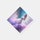 Eine schöne Fee. Serviette (Ecke)