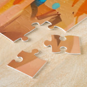 Eine schöne Frau am Strand Puzzle (Seite)