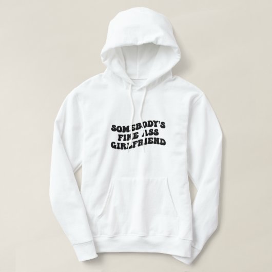 eine schöne Freundin Hoodie (Design vorne)