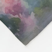 Eine schöne Frühlingsfee Fleecedecke (Ecke)