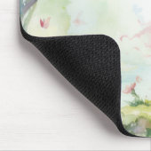 Eine schöne Frühlingsfee Mousepad (Ecke)
