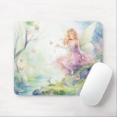 Eine schöne Frühlingsfee Mousepad (Mit Mouse)