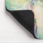 Eine schöne Frühlingsfee Mousepad (Ecke)