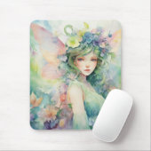 Eine schöne Frühlingsfee Mousepad (Mit Mouse)