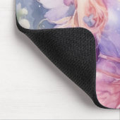 Eine schöne Frühlingsfee Mousepad (Ecke)