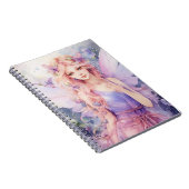 Eine schöne Frühlingsfee Notizblock (Rechte Seite)