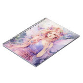 Eine schöne Frühlingsfee Notizblock (Linke Seite)