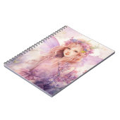 Eine schöne Frühlingsfee Notizblock (Linke Seite)