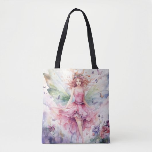 Eine schöne Frühlingsfee Tasche (Vorderseite)