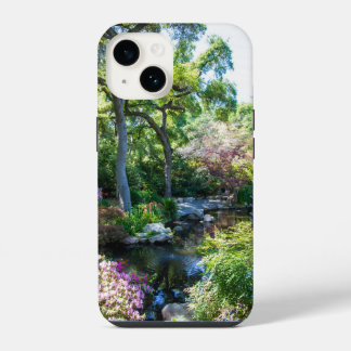 eine schöne Frühlingslandschaft in einem japanisch iPhone 14 Hülle