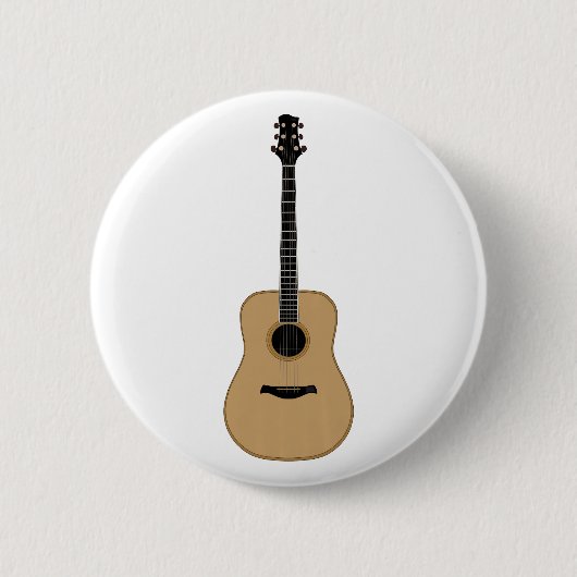 Eine schöne Gitarre Button (Vorderseite)