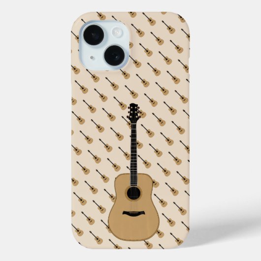 Eine schöne Gitarre Case-Mate iPhone Hülle (Rückseite)