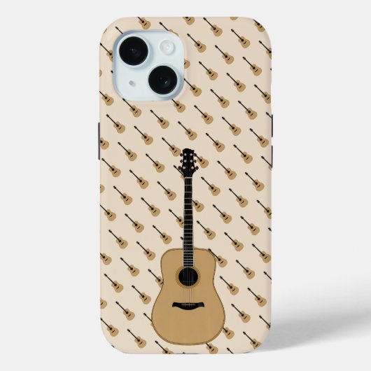 Eine schöne Gitarre Case-Mate iPhone Hülle (Rückseite)