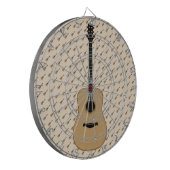 Eine schöne Gitarre Dartscheibe (Vorderseite Links)