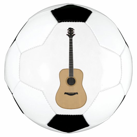 Eine schöne Gitarre Fußball (Vorderseite)