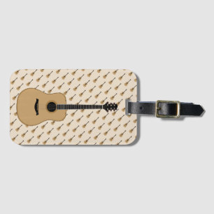 Eine schöne Gitarre Gepäckanhänger