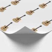 Eine schöne Gitarre Geschenkpapier (Ecke)
