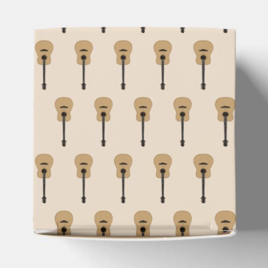 Eine schöne Gitarre Geschenkschachtel (Oben)