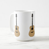 Eine schöne Gitarre Kaffeetasse (Vorderseite Links)