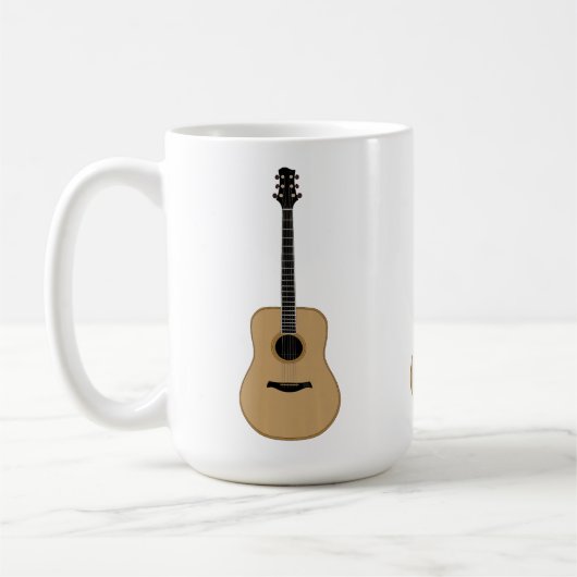 Eine schöne Gitarre Kaffeetasse (Links)