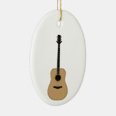 Eine schöne Gitarre Keramik Ornament (Rechts)