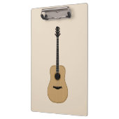 Eine schöne Gitarre Klemmbrett (Links)