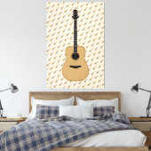 Eine schöne Gitarre Leinwanddruck (Insitu (Schlafzimmer))