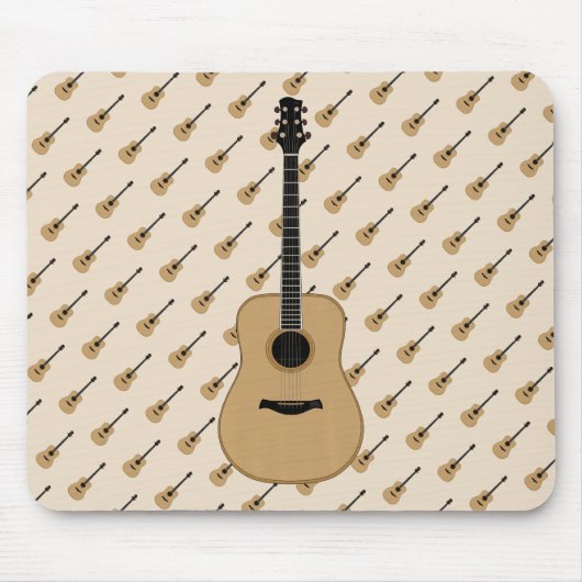 Eine schöne Gitarre Mousepad (Vorne)