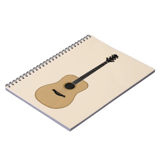 Eine schöne Gitarre Notizblock (Linke Seite)