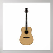 Eine schöne Gitarre Poster (Vorne)