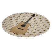 Eine schöne Gitarre Schneidebrett (Ecke)