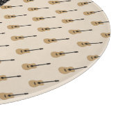 Eine schöne Gitarre Schneidebrett (Ecke)