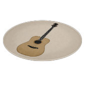 Eine schöne Gitarre Schneidebrett (Ecke)