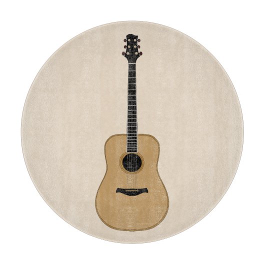 Eine schöne Gitarre Schneidebrett (Vorderseite)