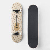 Eine schöne Gitarre Skateboard (Vorderseite)