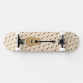 Eine schöne Gitarre Skateboard (Horizontal)
