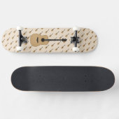 Eine schöne Gitarre Skateboard (Horizontal)