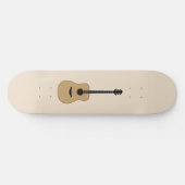Eine schöne Gitarre Skateboard (Horizontal)