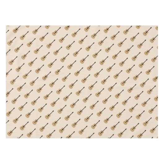 Eine schöne Gitarre Tischdecke (Vorderseite (Horizontal))