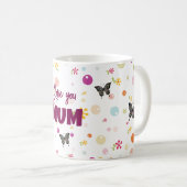 Eine schöne, individuell anpassbare Liebe, die Sie Kaffeetasse (VorderseiteRechts)