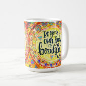 Eine schöne Inspirivity Coffee Tasse (VorderseiteRechts)