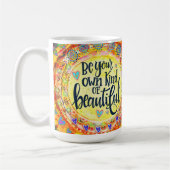 Eine schöne Inspirivity Coffee Tasse (Links)