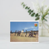 Eine schöne Karte aus Togo Afrika (Stehend Vorderseite)