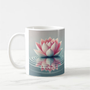 eine schöne Lotus Design-Tasse Kaffeetasse