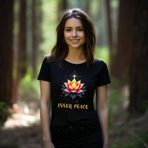 Eine schöne Lotusblume des inneren Friedens T-Shirt